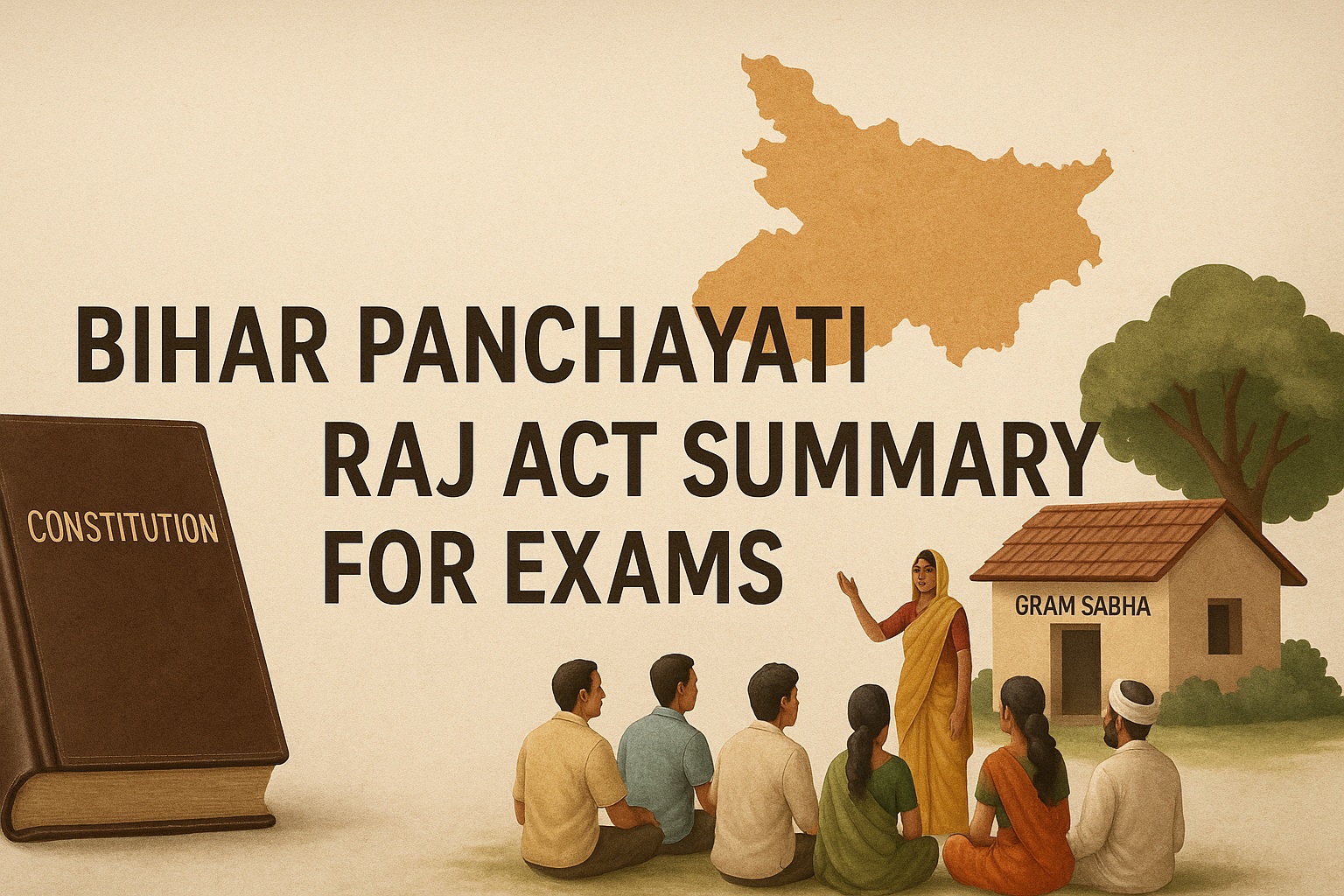 Bihar Panchayati Raj Act Summary for Exams [2025 Updated Notes]